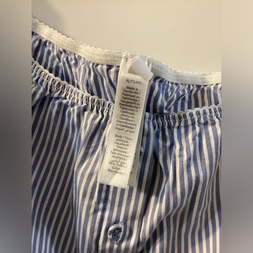 SKIMS Cotton Poplin Cropped Camisole Size XL - Picture 11 of 15
